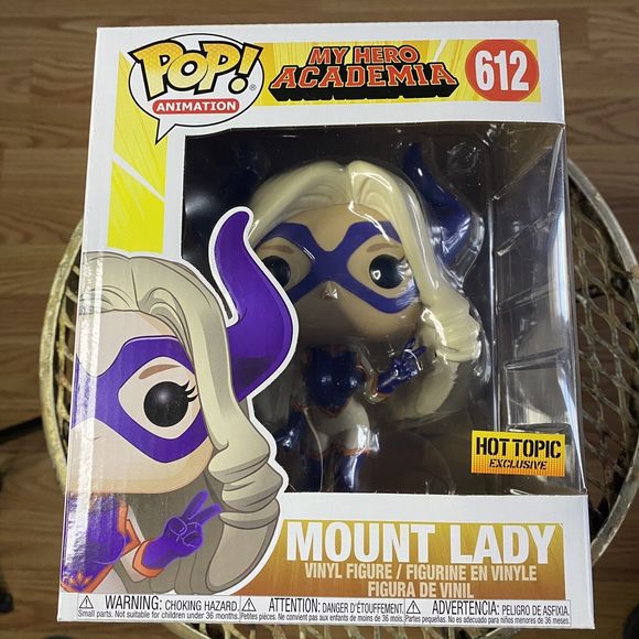 MHA - Mount Lady Funko Pop - Hot Topic Exclusive - 6in. Figure - #612 - Picture 1 of 7